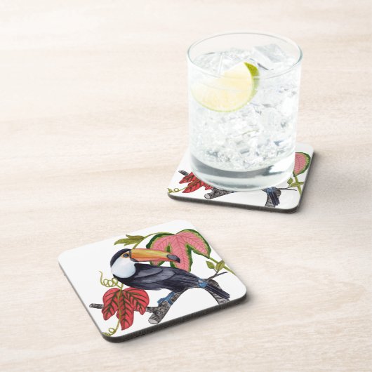 Toco Toucan Getränkeuntersetzer (Rechte Seite)