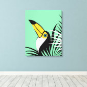 Toco Toucan Jungle Leinwanddruck (Insitu (Holzboden))