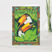 Toco Toucan Karte (Vorderseite)