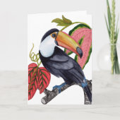 Toco Toucan Karte (Vorderseite)