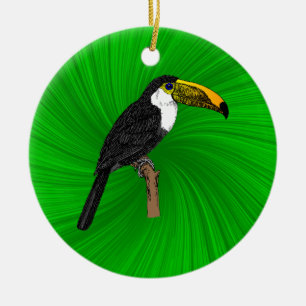 Toco Toucan Keramikornament