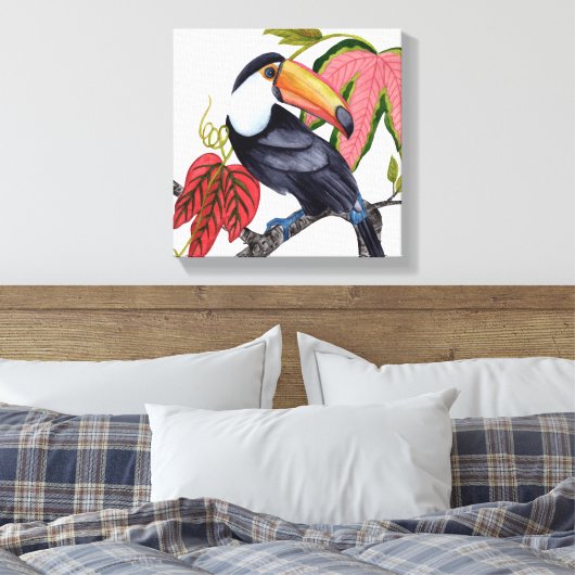 Toco Toucan Leinwanddruck (Insitu (Schlafzimmer))