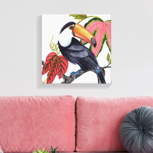 Toco Toucan Leinwanddruck (Insitu (Wohnzimmer))