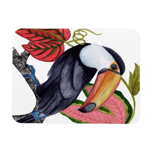 Toco Toucan Magnet (Horizontal)