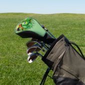 Toco Toucan mit brasilianischer Flagge Golf Headcover (In SItu)