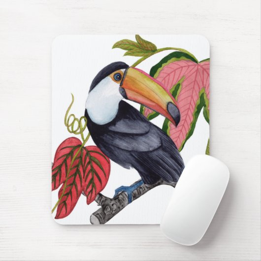 Toco Toucan Mousepad (Mit Mouse)