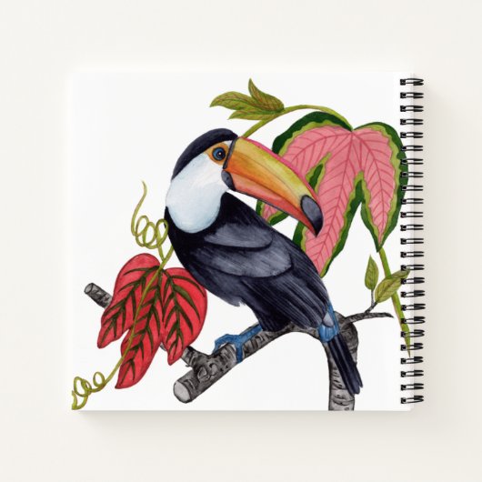 Toco Toucan Notizblock (Rückseite)