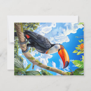 Toco toucan postkarte