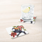 Toco Toucan Rechteckiger Pappuntersetzer (Vor Ort)