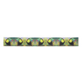 Toco Toucan Ribbon Satinband (Vorderseite)