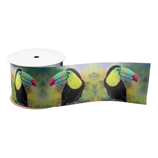 Toco Toucan Ribbon Satinband (Spule)