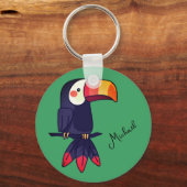 Toco Toucan Schlüsselanhänger (Vorderseite)