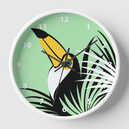 Toco Toucan Uhren (Vorderseite)