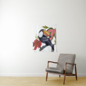 Toco Toucan Wandteppich (Beispiel)