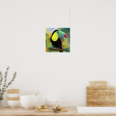 Toco-Tukan-Vogelposter-Malerei Poster (Küche)