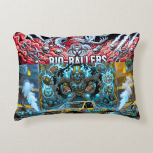 TOCOCLAWS Bio-Rüstung-Monstertruck - Giftiger Schä Dekokissen