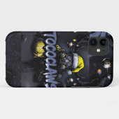 tococlaws, giftiger Baseball, Gasmasken-Kunst, Ske Case-Mate iPhone Hülle (Rückseite (Horizontal))