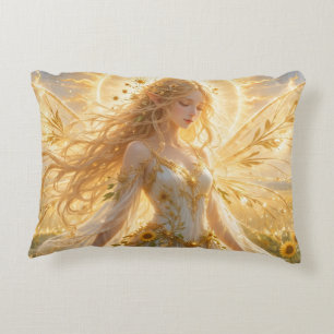 TOCOCLAWS Kristall Amethyst Fee Fantasy Engel Dekokissen