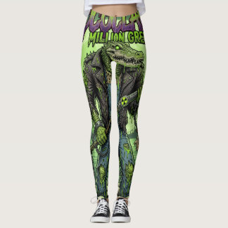 TOCOCLAWS Million Green Alligator-Geschenktasche – Leggings
