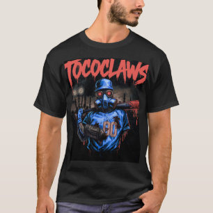 TOCOCLAWS Slime League: Lila und Million Grün Bas T-Shirt