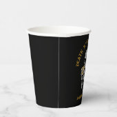 Tod an meinem Skelett der 20er Jahre Pappbecher (Rechts)