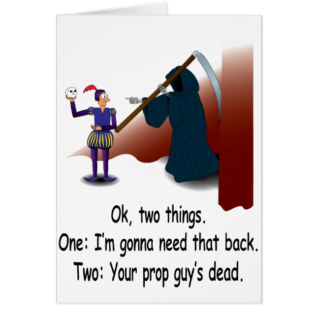 Tod auf Bühne (Vorne)