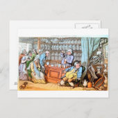 Tod auf der Apothekerkarte Postkarte (Vorne/Hinten)
