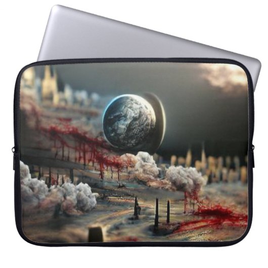 TOD AUF DER ERDE LAPTOPSCHUTZHÜLLE (Vorderseite)