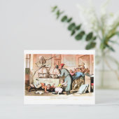 Tod auf der globalen Postkarte (Stehend Vorderseite)