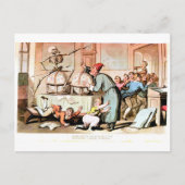 Tod auf der globalen Postkarte (Vorderseite)