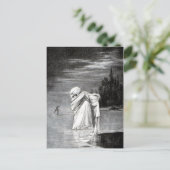 Tod auf der Postkarte des Eises (Stehend Vorderseite)