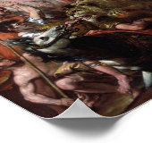 Tod auf einem blassen Pferd Poster (Ecke)