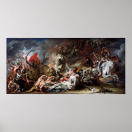 Tod auf einem blassen Pferd Poster