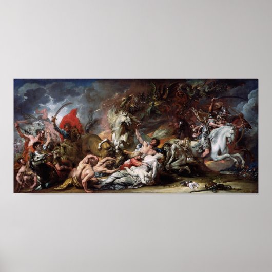 Tod auf einem blassen Pferd Poster (Vorne)