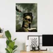 Tod aus dem Himmelsplakat Poster (Heimbüro)