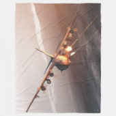 TOD AUS OBEN FLEECEDECKE (Vorderseite)