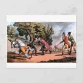 Tod bei der Postkarte Duel (Vorderseite)