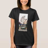 Tod der Emotion Tarot Card ästhetische Skelett Mys T-Shirt (Vorderseite)