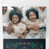 Tod der Freude Dreifach Gefaltete Urlaubskarte (Innen Erste Seite)