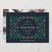 Tod der Freude Feiertagskarte (Vorne/Hinten)