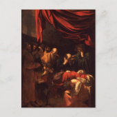 Tod der Jungfrau durch Caravaggio (1606) Postkarte (Vorderseite)