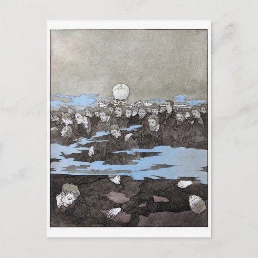 Tod der Masse Postkarte (Vorderseite)