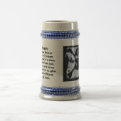 TOD DER SCHÄDEL-BIER-TASSE BIERGLAS (Mittel)
