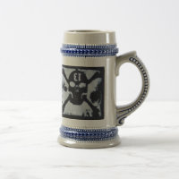 TOD DER SCHÄDEL-BIER-TASSE