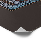 Tod des Cuchulainposters (14x18") Poster (Ecke)