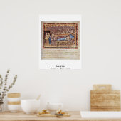 Tod des Dido durch Meister des Vergilius Vaticanus Poster (Küche)