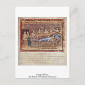 Tod des Dido durch Meister des Vergilius Vaticanus Postkarte (Vorderseite)