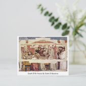 Tod des hl. Franziskus von Giotto di Bondone Postkarte (Stehend Vorderseite)