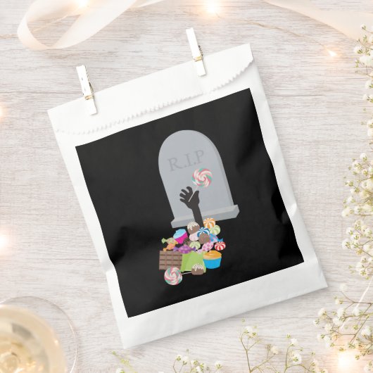 Tod durch Candy Halloween Design Geschenktütchen (Ausgeschnitten)