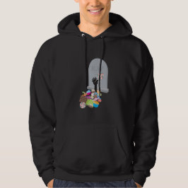 Tod durch Candy Halloween Design Hoodie